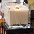 thumbnail image 4 of Tommy Bahama Island Home Blend Square Poured Candle Wax with Wooden Wick - 17.5 oz, Relaxing Tropical Scents, 4 of 4