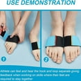 thumbnail image 4 of Gimnasia Toe Trainer Bandas Cómodo Portable Práctica De Baile Tobillo Correa Para La Espalda Handspring Tumbling Training 2 Unids, 4 of 7