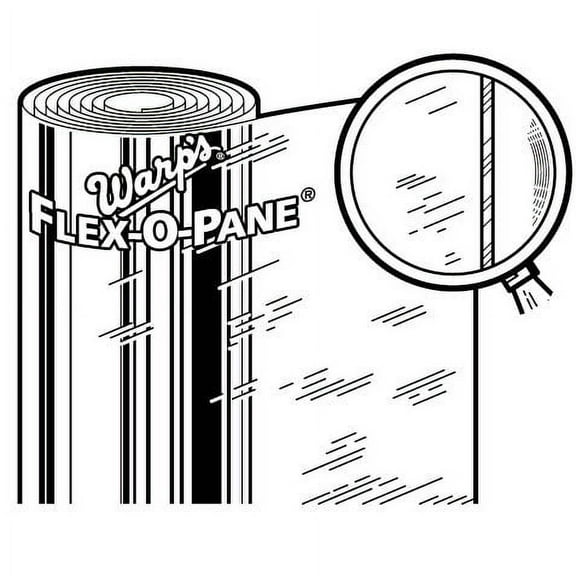 Warps 5FP-3650 36" X 50 Yards Flex-O-Pane®