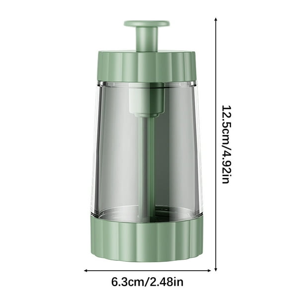Botella de condimento para cocina | Olla de aceite transparente | Tanque de almacenamiento de polvo fino y especias | Diseño sellado a prueba de fugas | Batido fácil | Material duradero de alta
