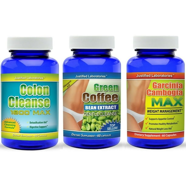 Colon Cleanse Garcinia Cambogia Green Coffee Bean Cleanse Weight Loss