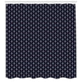 thumbnail image 3 of Ambesonne Anchor Shower Curtain, Romantic Cruise Trip, 69"Wx84"L, Black Vermilion White, 3 of 3