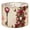Color 1, variant on Linen Drum Lampshades Vintage Clock Floral Gear Design Pink Roses Black Flowers 13"x13"x10" Light Shade for Table Lamps Floor Lamp Shades Lampshade Replacement Assembly Required