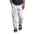 thumbnail image 5 of Men's Basic Fleece Jogger Sweatpants with Pockets, Up to 5X, 5 of 6