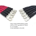 thumbnail image 2 of Cable de batería End Game 2 AWG 0,9 m, terminal de 3/8" negro, 2 of 3