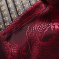 thumbnail image 3 of Men Chinese Traditional Shirt Plus Size Short Sleeve Cheongsam Top Outerwear, 3 of 11