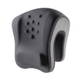 thumbnail image 2 of Almohada cervical para silla de oficina con reposacabezas, almohada de escritorio para siestas, cojín de soporte cervical para sofá, avión, viajes, Gris oscuro Gris claro, 2 of 8