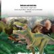 thumbnail image 5 of Juguete de Dinosaurio, Juguetes para Niños, Cuidosamento Tallado Color Brillante para Niños Regalos de Pascua Regalos de NaviDad Regalos de Cumpeados para Niños Fiestas, 5 of 7