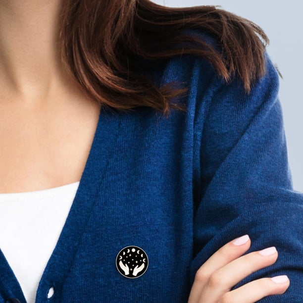 Broche creativo, broche decorativo estético, regalos elegantes de Metal para amigos y niños FLhrweasw Nuevo