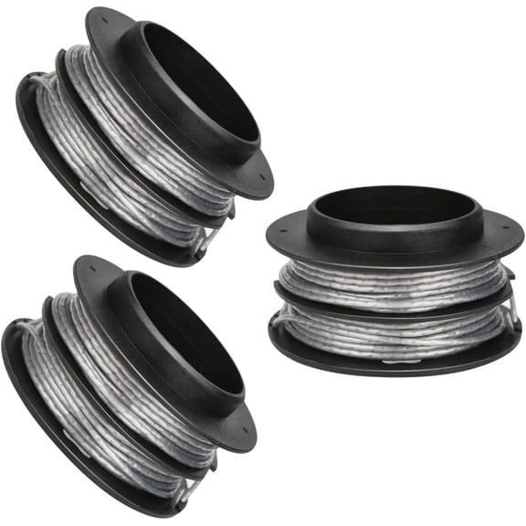 KST-130X Spool Compatible with 40-Volt Weed Eater String Trimmer 2905303 KST 130X-06 and KST 130X, Replacement 0831145 Spool Refills line 17Feet 0.080" 3Pack