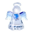 thumbnail image 3 of Crystal Guardian Angel Figurine Gifts for Women, Small Glass Angels Statues for Home Desktop Shelf Decor (Blue), 3 of 4