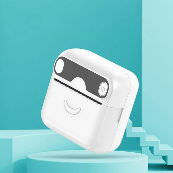 Label Maker Machine with Tape,Office School Supplies,Pocket Thermal Bluetooth Sticker Label Printer,Portable Mini Inkless Printer for Phone with 1 Rolls Paper,School Office Gadgets