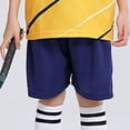 thumbnail image 6 of Hessimy Boys' Active Shorts Set 2 Piece Outfits Short Sleeve T-Shirt and Shorts Summer Activewear Set for Boys,Jogging Football Tracksuit 9-10 Years, 6 of 6