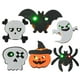 thumbnail image 1 of Broches De Halloween Broches De Calabaza De Murciélago Fantasma Brillante Led Para Mochilas Bolsas De Ropa Chaquetas 6 Uds Scienceny AP005832-00, 1 of 6