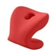 thumbnail image 4 of Silla de oficina con soporte cervical de espuma viscoelástica para adultos y estudiantes, lavable y agradable para la piel. Rojo, 4 of 8