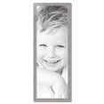 thumbnail image 2 of ArtToFrames 16" x 46" Classic Silver Picture Frame, 16x46 inch Silver Wood Poster Frame (WOM-4926), 2 of 7