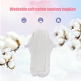 thumbnail image 4 of 3Pcs Thin Reusable Cotton Pads Menstrual Cloth Sanitary Soft Pads Napkin Washable Waterproof Panty Liners Feminine Hygiene Pads, 4 of 9