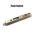thumbnail image 3 of 2 Set Door Flush Zinc Alloy Concealed Security Door Lock for French Doors Composite Doors Wood Doors Double Doors, 3 of 5