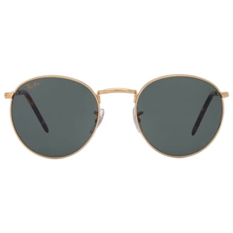Ray-Ban Classic Unisex RB3447 Round Metal Sunglasses, 50mm, Green