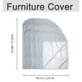 thumbnail image 4 of KAKOWELY Housse de Protection Extérieure pour Tente Hamac avec Protection Solaire 1Pcs, 4 of 8