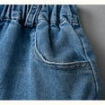 thumbnail image 7 of Cethrio Girls Denim Skirt Size 10-12, Casual Ruffled Elastic Waist Summer Mini Skirts Blue Size 10-12, 7 of 7