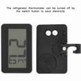 thumbnail image 3 of Digital Refrigerator Thermometer, High Accuracy Fridge Freezer Thermometer Refrigerator Thermometer Digital Waterproof Electronic Thermometer for Refrigerator Fridge Freezer Temper, 3 of 7