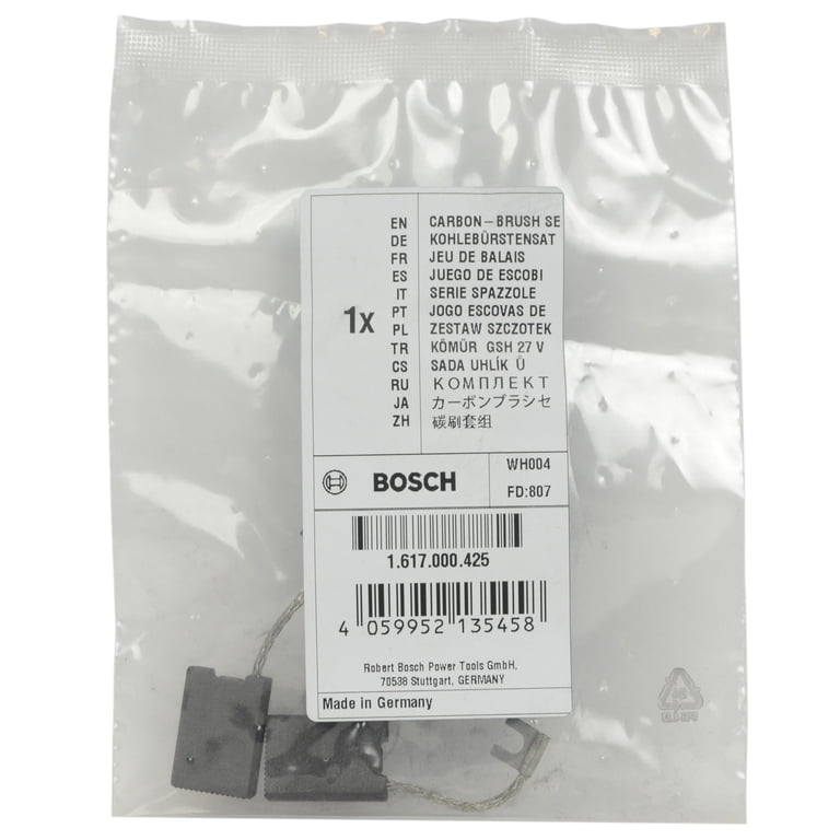 10-Pack Carbon Brush Set – Replaces Bosch 1617000425 & 1607014103 – Compatible With 11304, GSH27, BH2760VCK, BH2770, BH2760VC Hammer Drills & Impact Drivers – 30-Day Refund Guarantee