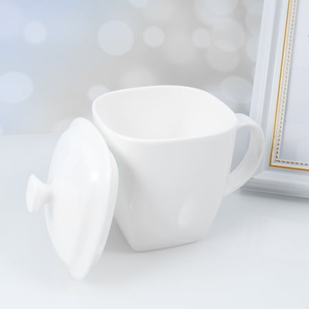 FRCOLOR 1Pack Fine Bone China Mug Heat Resistant Eco-friendly for Home Use