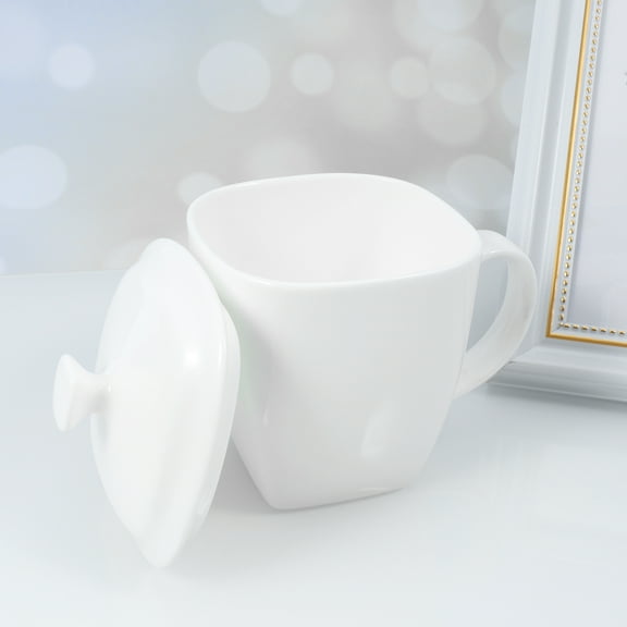 FRCOLOR 1Pack Fine Bone China Mug Heat Resistant Eco-friendly for Home Use