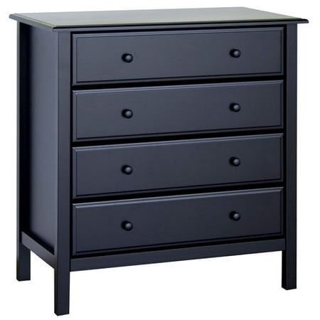 Baby Mod - Roxanne 4-Drawer Dresser, Ebony