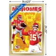 thumbnail image 3 of NFL Kansas City Chiefs - Patrick Mahomes II 20 Wall Poster, 14.725" x 22.375", Framed, 3 of 6