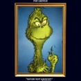 thumbnail image 2 of Women's Dr. Seuss Framed Grinch Painting  Graphic T-Shirt, 2 of 3