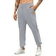 thumbnail image 2 of Ceisia Men's Gift Solid Color Athletic Casual Joggers Adjustable Drawstring Waist Slim Fit Full Length Sports Pants, 2 of 4