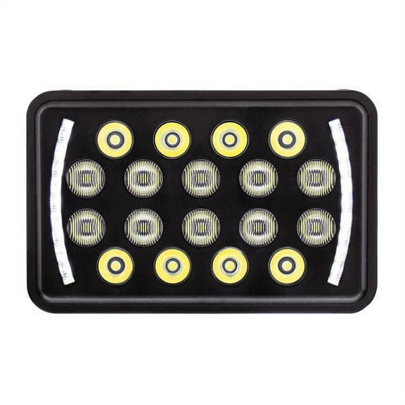United Pacific 36449 Headlight   18 High Power Led, Rh/Lh, 5 X 7"