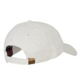 thumbnail image 4 of Michigan with Map Outline Embroidered Washed Cotton Twill Cap - White OSFM, 4 of 5