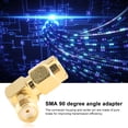 thumbnail image 4 of 5pcs SMA J Male To SMA K Female Right Angle Bend Adapter Connector Converter, 4 of 8
