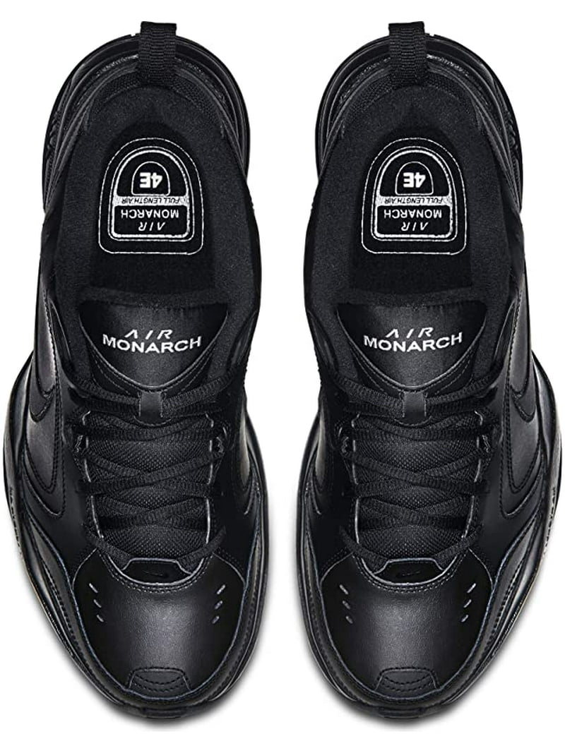 Halar Sentido táctil Atrás, atrás, atrás parte Men's Nike Air Monarch IV Wide 4E Black/Black (416355 001) - 12 -  Walmart.com