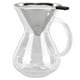 thumbnail image 3 of Jarra Para Verter, 400 Ml, Hervidor De Vidrio Para Verter, Jarra De Café De Vidrio, Cafetera De Goteo Con Microfiltro De Malla De Acero Inoxidable Para Cumpleaños, Vacaciones,, 3 of 7