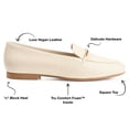 thumbnail image 2 of Brinley Co. Womens Tru Comfort Foam™ Soft Square Toe Loafer Flat, 2 of 7