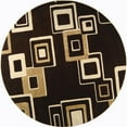 thumbnail image 4 of SAFAVIEH Soho Samia Geometric Wool Area Rug, Brown/Beige, 7'6" x 9'6", 4 of 10