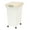 White, variant on IRIS USA 13 Lbs / 15 Qt WeatherPro Airtight Pet Food Storage Container, for Dog Cat Bird and Other Pet Food Storage Bin, Pet Supplies, Keep Fresh, BPA Free, Clear/Almond