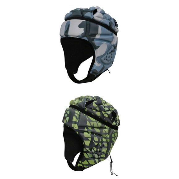 2 Uds. Accesorios Protectores Deportivos de Hockey Ajustables para La Cabeza de Rugby Sunnimix protector de rugbi