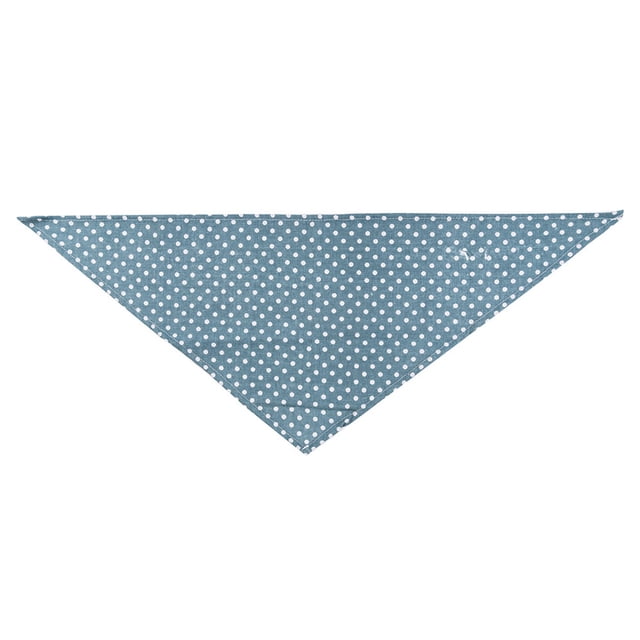 Methold Bufanda de baba para mascotas, 4 estaciones, cálido, adorable, lavable, Triangular, accesorios de toalla para cuello de 25-45cm, azul oscuro Type2 NO2 Methold PT003843-02