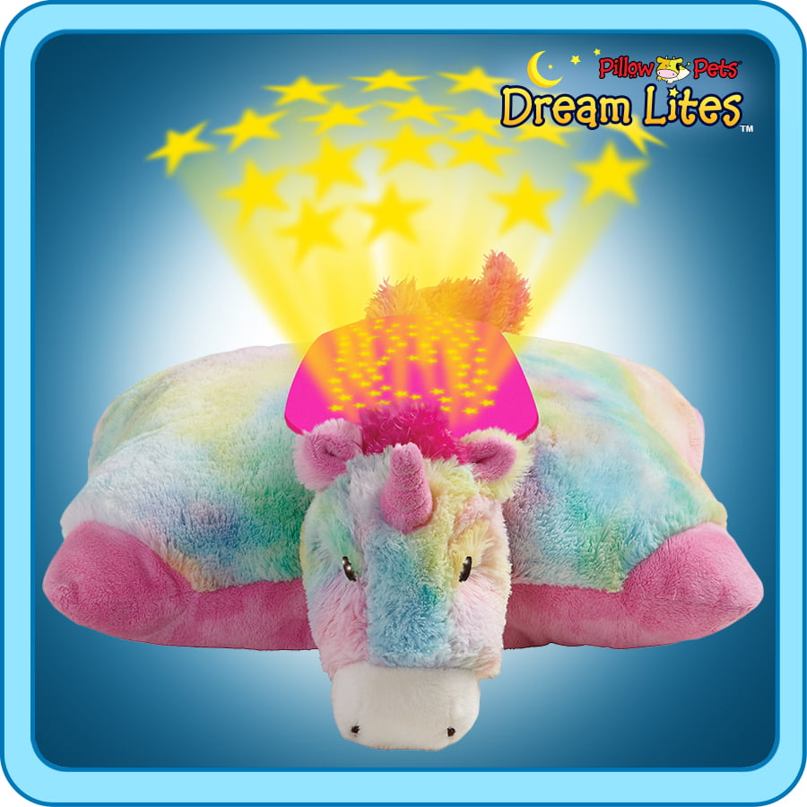 Baby Gift Newborn Baby Pillow Baby Toy Pillow Pets Dream Lites Rainbow Unicorn 