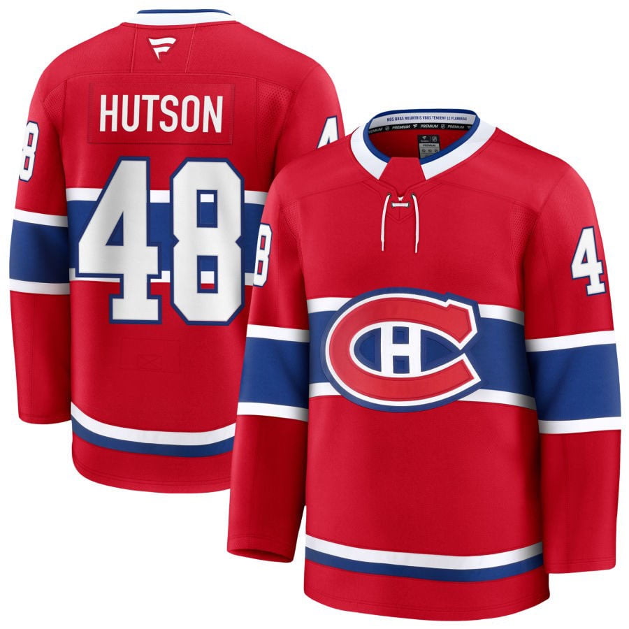 Maillot De Hockey CCM Vintage - Canadiens De Montréal, Rouge, Taille L, Années 90