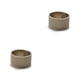 thumbnail image 4 of Naiovety Anillo de dedal antideslizante de protección, de trabajo manual, accesorios de costura ajustables para manualidades DIY para el hogar Plata Gruesa METRO 2Conjunto, 4 of 6