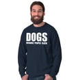thumbnail image 5 of Anti Social Dog Lover Pet Puppy Owner Long Sleeve TShirt Men Women Brisco Brands M, 5 of 6