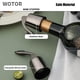 thumbnail image 4 of Tapones para botellas de vino WOTOR, acero inoxidable y silicona, paquete de 2, 4 of 7