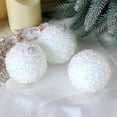 thumbnail image 2 of Christmas Clearance! JoyMoreHome 3Pcs Christmas Tree Ornaments Red White Gold Foam Hanging Christmas Ball Ornaments for Xmas New Year Birthday Home Party Supplies, 2 of 6