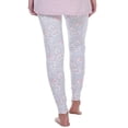 thumbnail image 2 of Honeydew Womens Printed Lounge Pajama Pants, 1-Piece Size Small Color Light Pink/Gray, 2 of 4